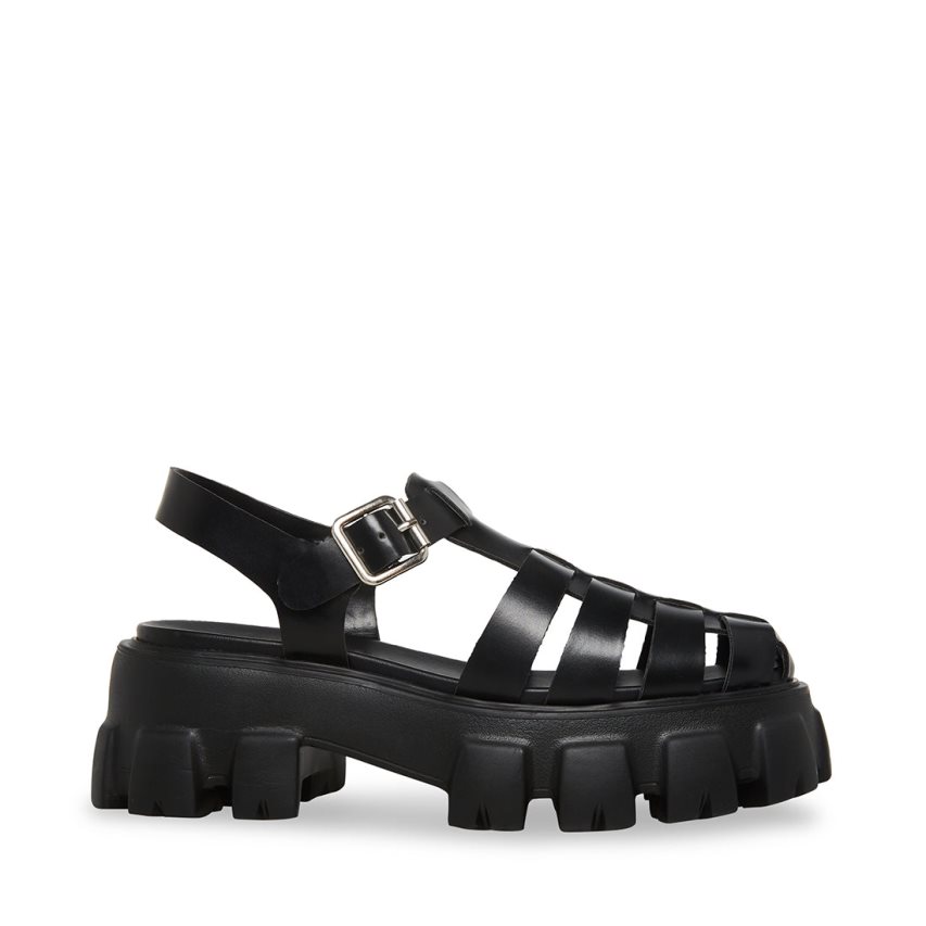 Sandalias de Plataforma Steve Madden Echo Mujer Negras | ES UI308S